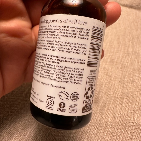 Harmonic Treatment Oil - Brown and White - Picture 4 of 10